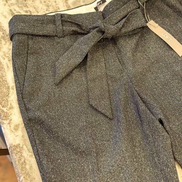 LOFT Trousers. Tie-belt. NEW. - Picture 7 of 7